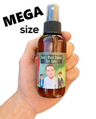 SAVE A BUCK ENTERPRISES, LLC SEAN'S FAMOUS FART SPRAY - Mega 4 oz Liquid Stink Ass Spray Bottle - GaG Prank