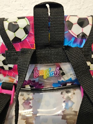 Vintage Lisa Frank Soccer Ball Clear Mini Backpack Purse 1990s 2000s Lisa frank mini purse - Gem main image 3