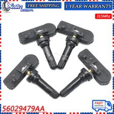 TPMS Tire Pressure Sensor 4PCS For Jeep Wrangler Grand Cherokee Dodge 56029479AA