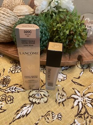 Fond De Teint Ultra Wear Lancôme - 30ml, Couvrance Totale, Neuf, Expiration 10/2024