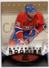 2010-11 SP Game Used Gold #198 P.K. Subban 30/50