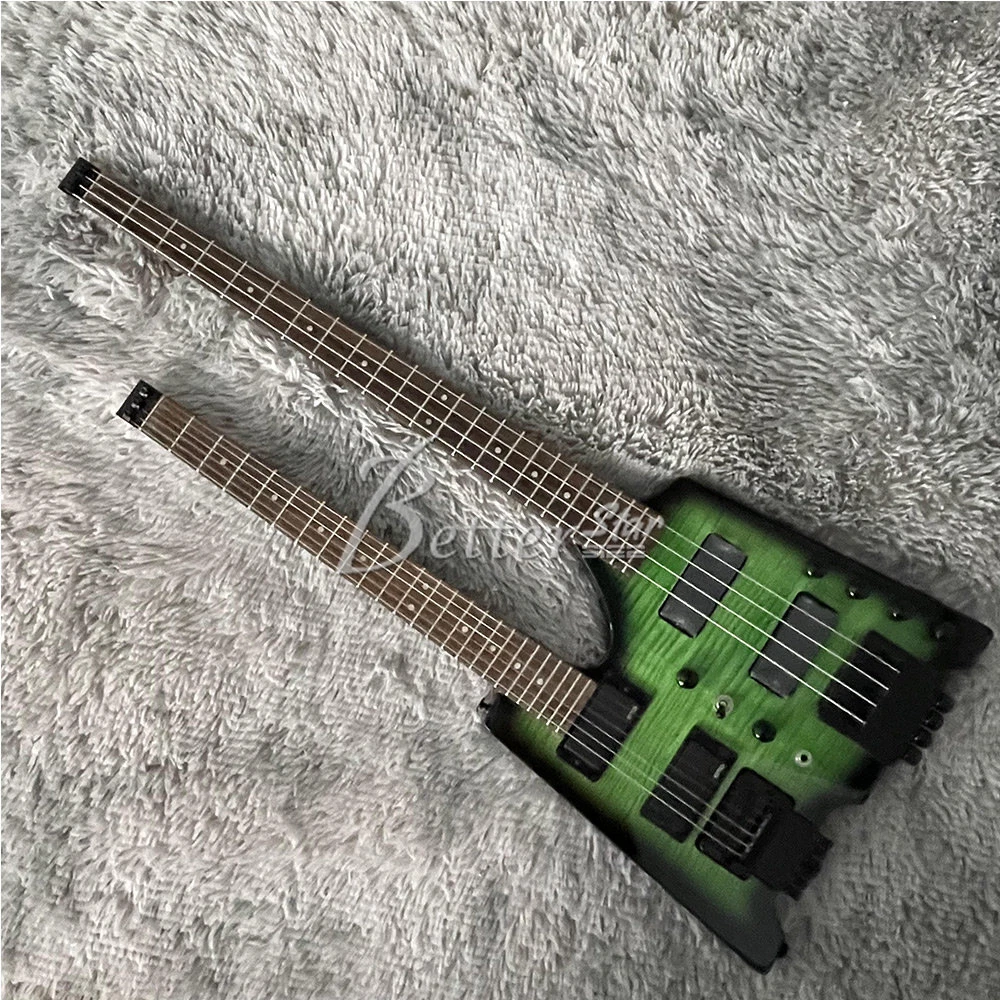 No outlet neck guitar