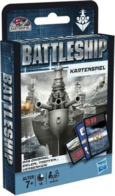 Battleship das Kartenspiel von Hasbro das Original Zielen Treffen Versenken NEU