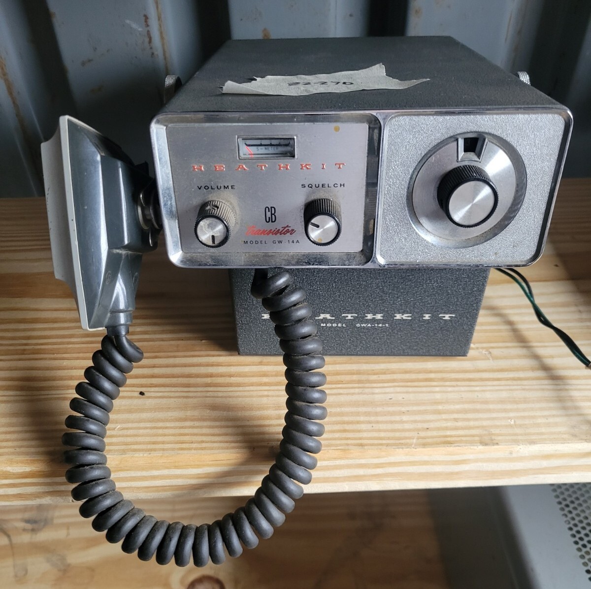 Heathkit 23 channel CB Transistor model GW14 W/ GWA141 AC Power