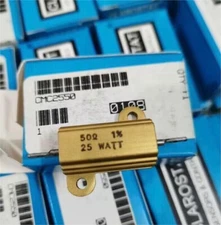 CLAROSTAT   25W 50R  CMC2550  25W 50Ohm  RESISTOR  . NEW . DHL