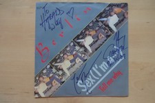 Berlin Band Autogramme signed 18x18 cm Single "Sex (I´m A...)"