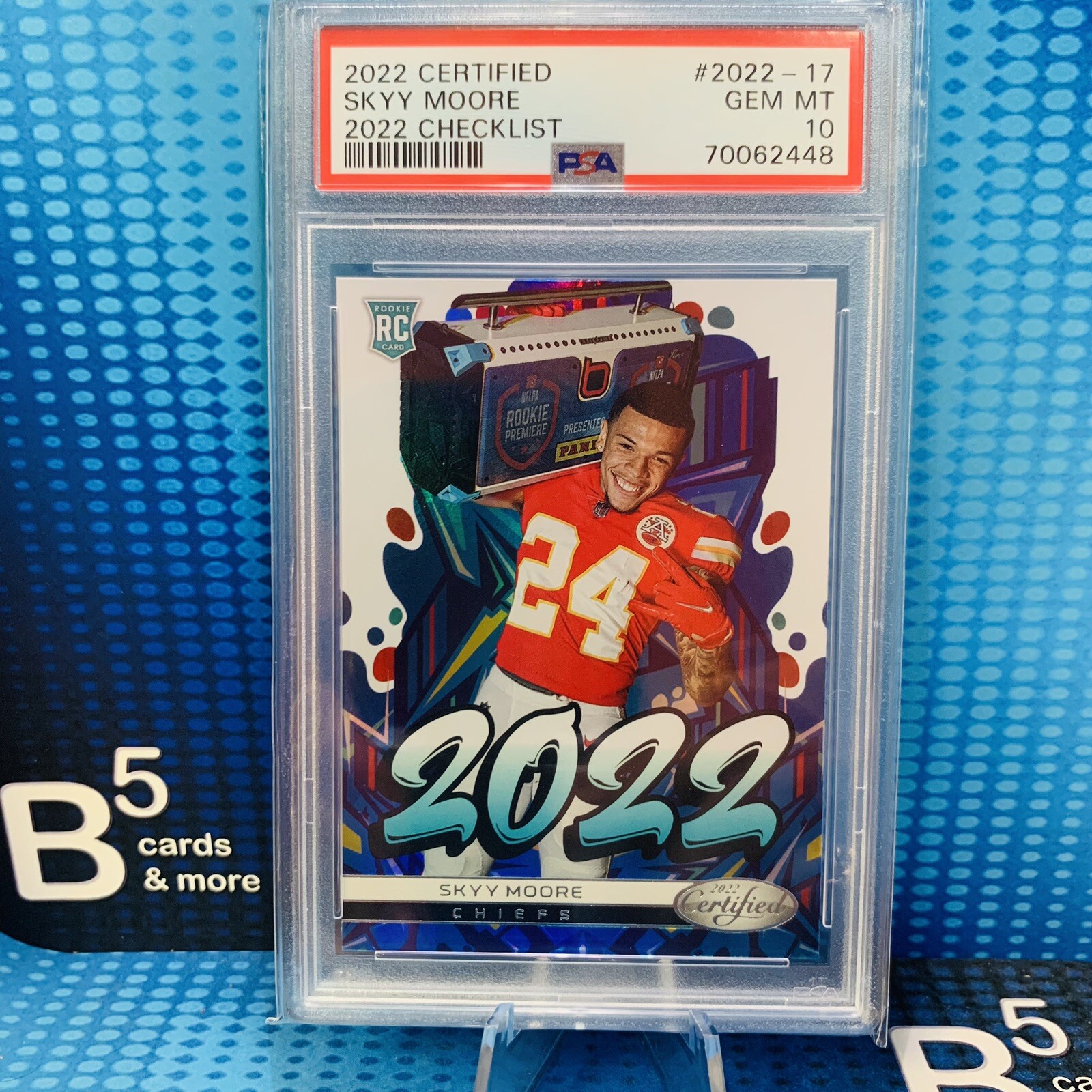 Skyy Moore Panini Certified 2022 #202217 Base