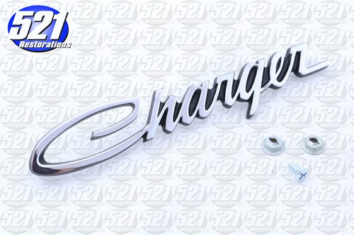 New Emblem Fits 69 Dodge Charger RT Grill Headlamp Headlight Door ...