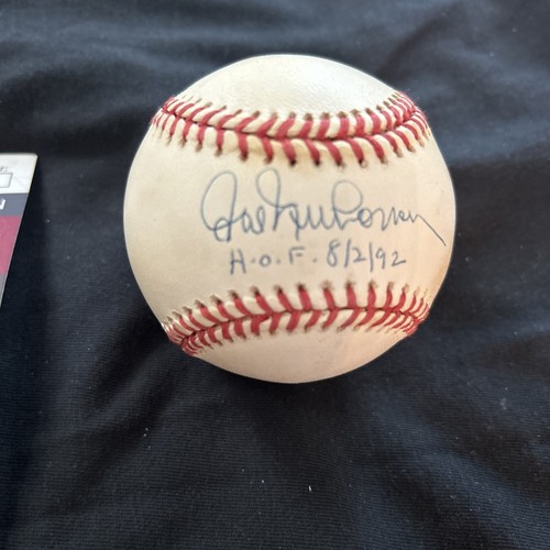 HAL NEWHAVSER HOF TIGERS SIGNED AUTHENTIC AUTOGRAPHED OML BASEBALL JSA COA - Picture 3 of 3