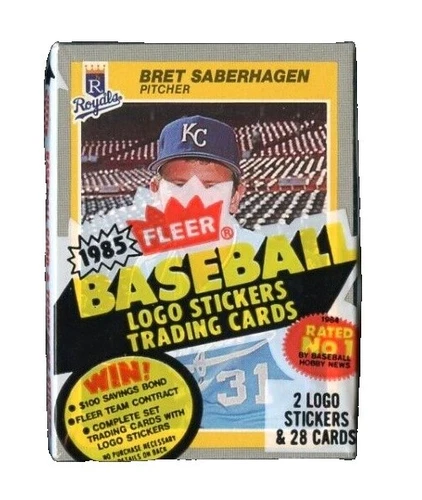 Fleer Bret Saberhagen Baseball Sports Trading Cards & Accessories