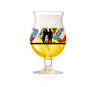 Duvel Street Artist x FAKE Limited Edition 33cl Glass Brand New Rare