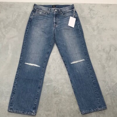 Edwin Women's Kali Ankle Distressed Jeans Size 26 New