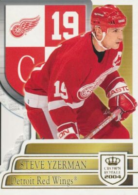 2003-04 Crown Royale #39 STEVE YZERMAN - Detroit Red Wings