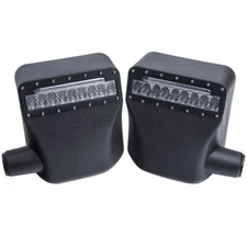 LED Side Mirror Cover Turn Signal Light For Jeep Wrangler JK JKU 2007-2018  Set