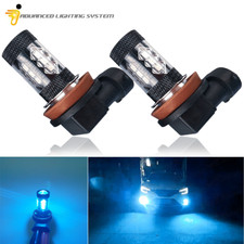 H11 12V 50W LED Fog / Driving Light Bulb For Honda CR-V 2002-2004 8000K Ice Blue