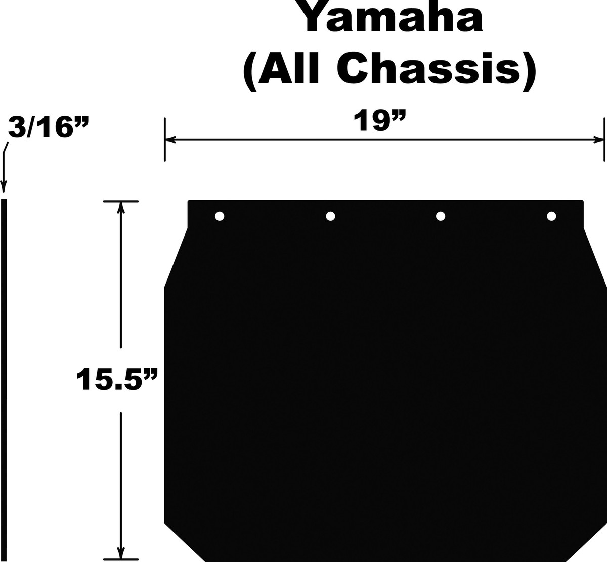 PDP 2003-2004 RX-1 Mountain Yamaha SNOWFLAP YAMAHA ALL MODELS 98