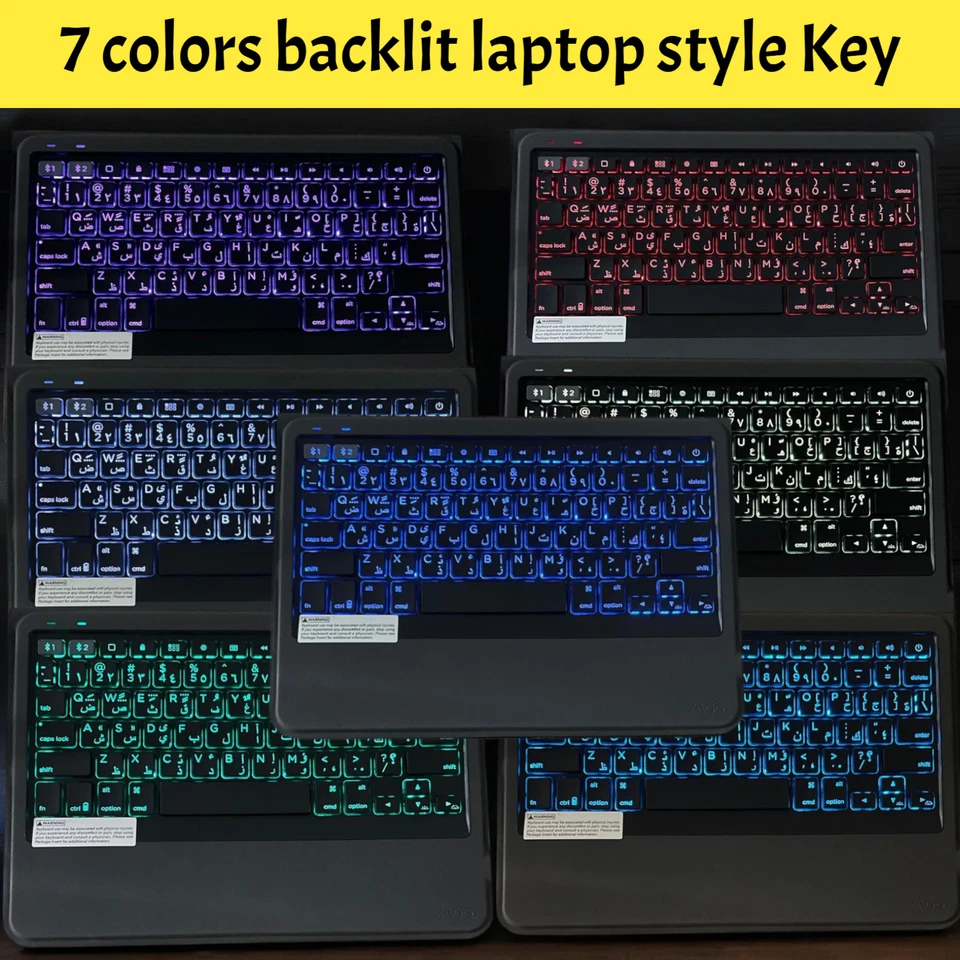 Universal Wireless Bluetooth Keyboard For iPad Laptop PC Computer Tablet MacBook - Image 3 of 4