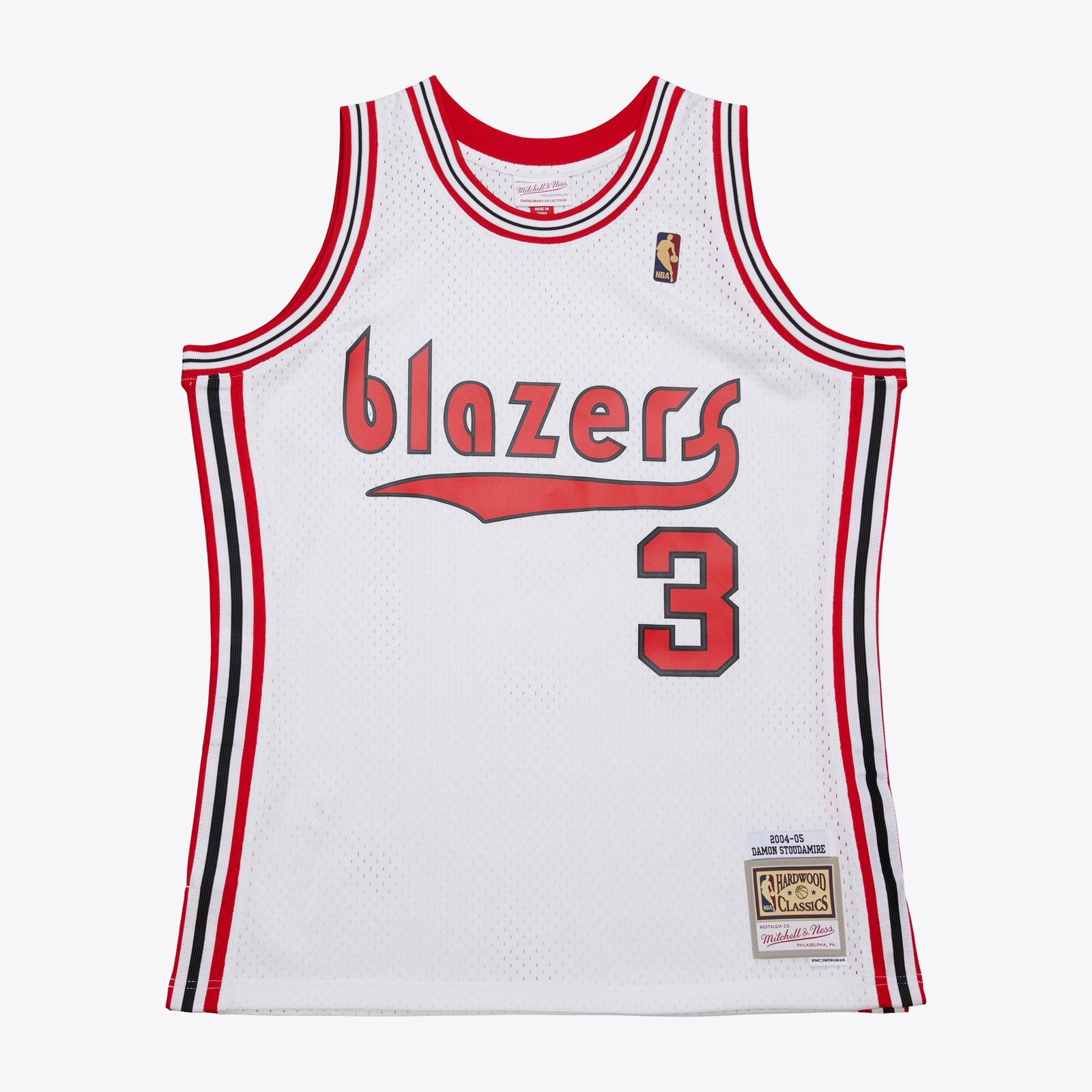 Mens Mitchell - Ness NBA JERSEY TRAIL BLAZERS 2004 DAMON STOUDAMIRE 21490₽