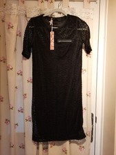 Black Lace Dress Size S/M