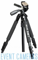 Slik Pro 340dx (black) W/ Sh-705e Pan Head Mpn: 613-338 Slik Pro 340dx (black) W/ Sh-705e Pan Head Mpn: 613-338