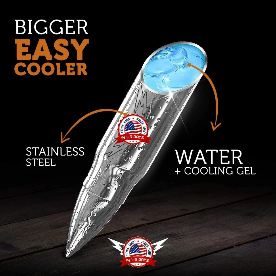 Cubos de gelo de uísque EXCLUSIVOS Cubos De Hielo Juego De Bala De Whisky Regalo Hombre - Imagem 4 de 4