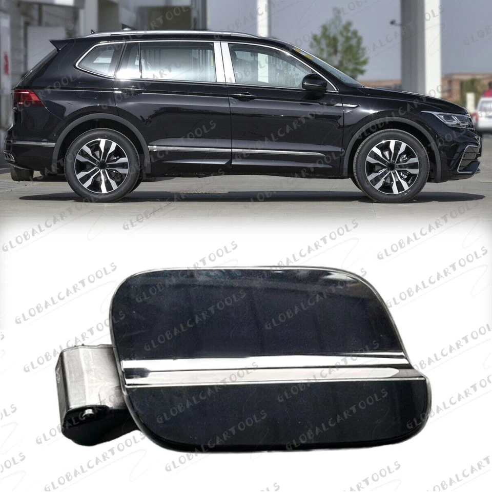 Tapa de puerta de llenado de combustible bolsillo para Volkswagen Tiguan 2019-2023 Foto 4 de 4