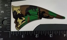 New England Patriots Camo Mini Size football helmet decals