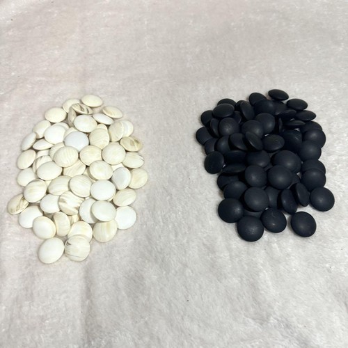 Go stone clam Nachi black + Go bowl for Japanese IGO games - Picture 3 of 12