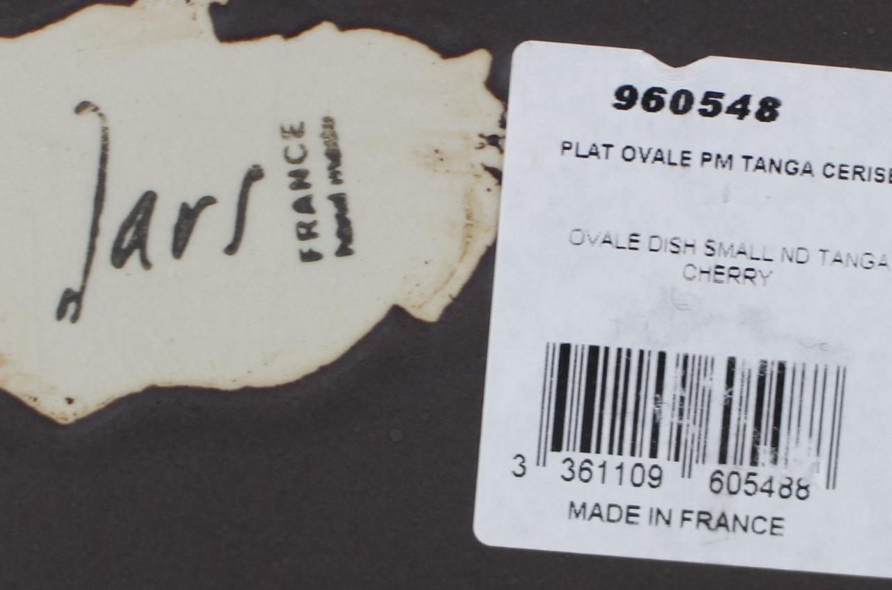 Jars France Tanga Cerise 12 Inch Oval Baker