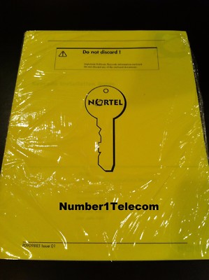 Nortel Norstar Call Pilot 150 64-Seat Voice Mailboxes Keycode Code NTKC0096