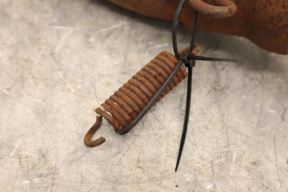 1996 POLARIS SPORTSMAN 400 4X4 TUBO DE ESCAPE FABRICANTE DE EQUIPAMENTO ORIGINAL - Imagem 4 de 4