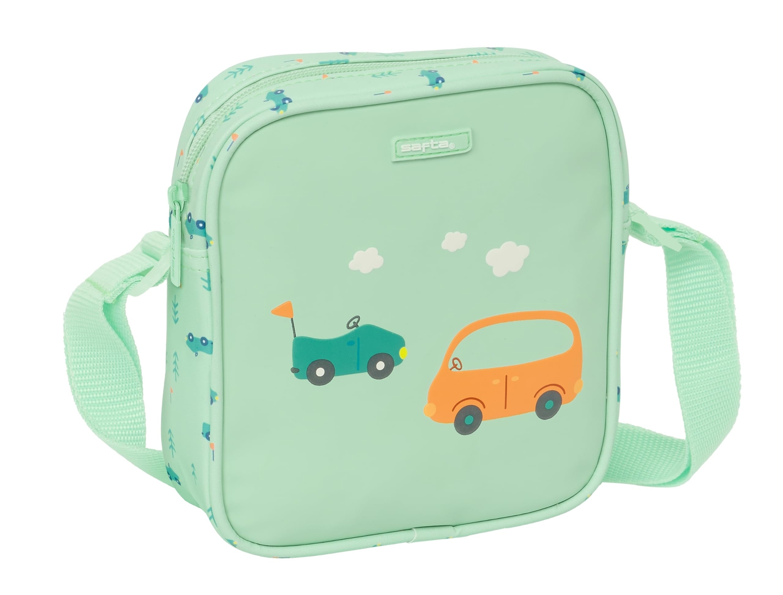 safta PreESCOLAR Cars Small Shoulder Bag for Kids, Children's Bag, Ideal for Chi