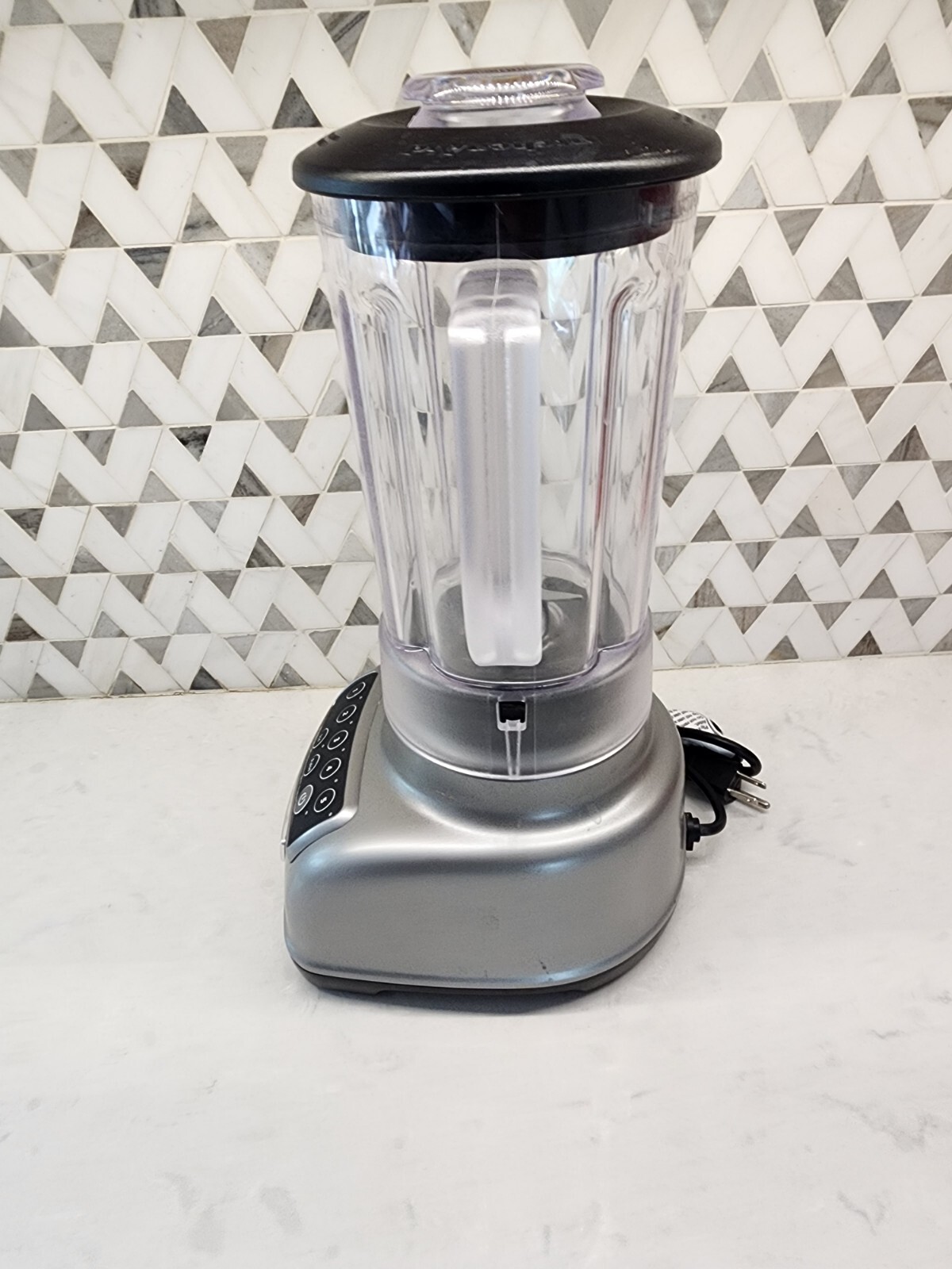 Kitchenaid 5 Speed Blender, Pitcher, Manual Silver KSB1570SL GREAT