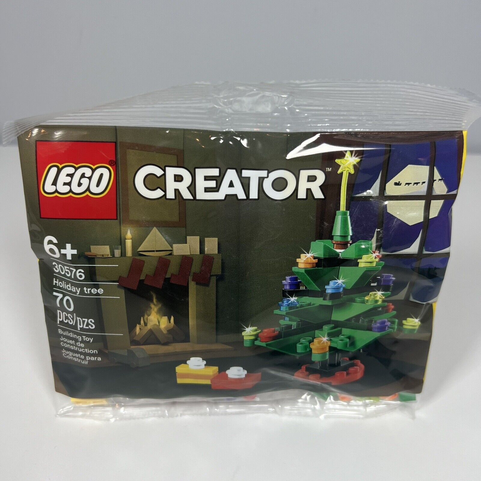 Lego Christmas Holiday Tree 30576 New Factory Sealed Polybag Retired