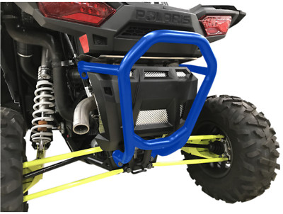 Moose Racing - 0530-1446 - Rear Bull Bar Bumper, Blue