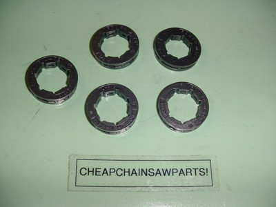 5 PCS 3/8 7T CLUTCH RIM SPROCKET FOR STIHL 031 032 041 056 044 MS440 046 MS460