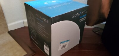 Sonance MAG8R - 8'' 2-Way In-Ceiling Speakers (Pair)-Paintable White/New!