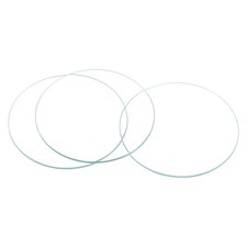 6Pcs Round Flat Watch Crystal Lens Glass 29.5mm Dia. Replacement Parts Clear