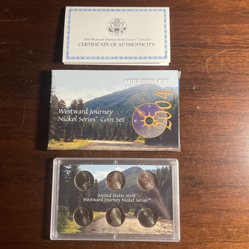 2004 Westward Journey Nickel Series Coin Set 