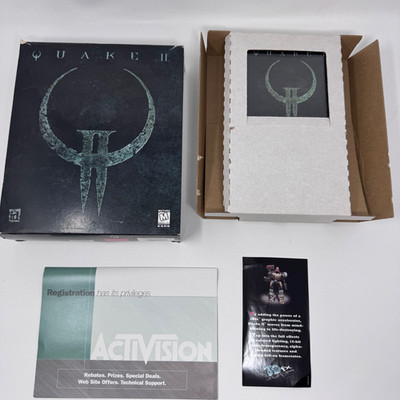 Quake 2 ii PC CD Big Box