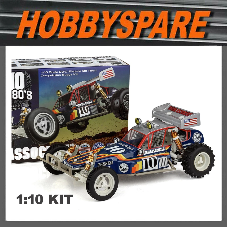 NEW TEAM ASSOCIATED RC10 ULTRA CHAMP RETRO 80 COMPETITION RC BUGGY KIT 1/10 6050 - image 1 of 4