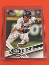 2017 Topps Series 1 Baseball Card #153 Nori Aoki Seattle Mariners