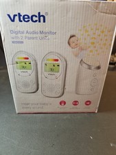 VTech Digital Audio Monitor with 2 Parent Units Model TM8212-2