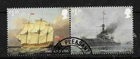 201`9 ROYAL NAVY SHIPS £1.55 SE-TENANT PAIR USED.