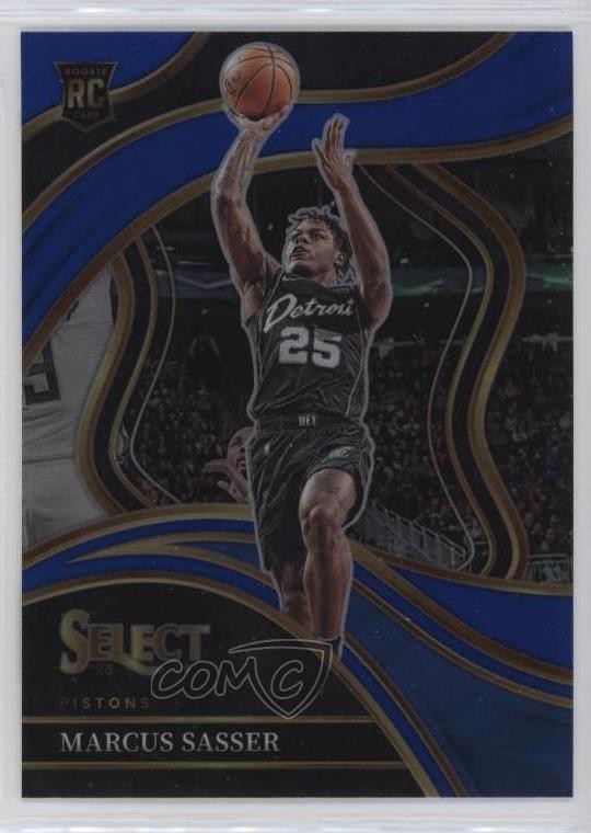2023-24 Panini Select Courtside Blue Prizm Marcus Sasser #292 Rookie RC 12ri