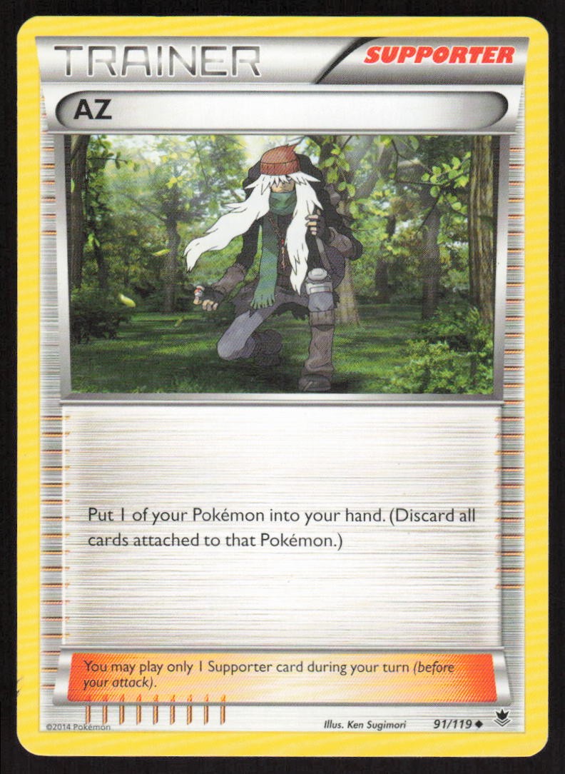 Pokemon AZ Uncommon 91/119 XY - Phantom Forces LP