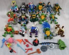 Vintage TMNT Ninja Turtles Lot Figures Splinter Scumbug Muckman Usagi Mitsu Khan