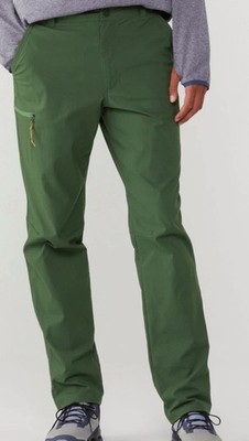 REI CO-OP Mens TRAILMADE NYLON PANTS~Sz 30 X 30~GREEN HERITAGE