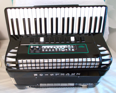 Excelsior 911 M MIDIVOX Serie II Accordion 120 bass 4/5 reeds