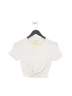 Superdown Women's Top XS White Rayon with Spandex Cropped